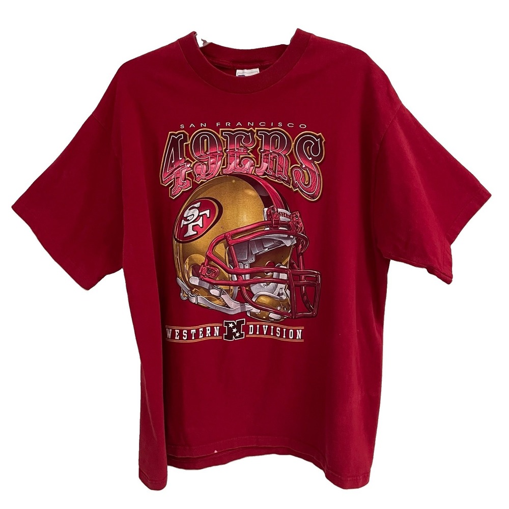 Pro Player San Francisco 49ers T-Shirt Mens XL Single Stitch VTG NFL Vintage 90s